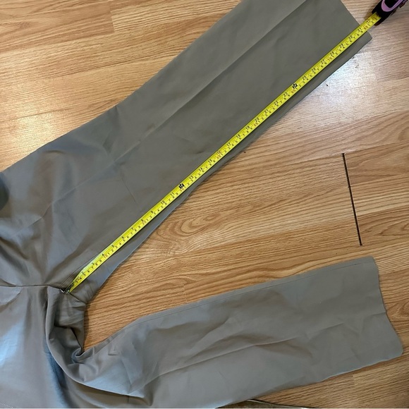 Sigrid Olsen size 6 cotton linen silk business straight leg embroidered pants - Picture 7 of 9